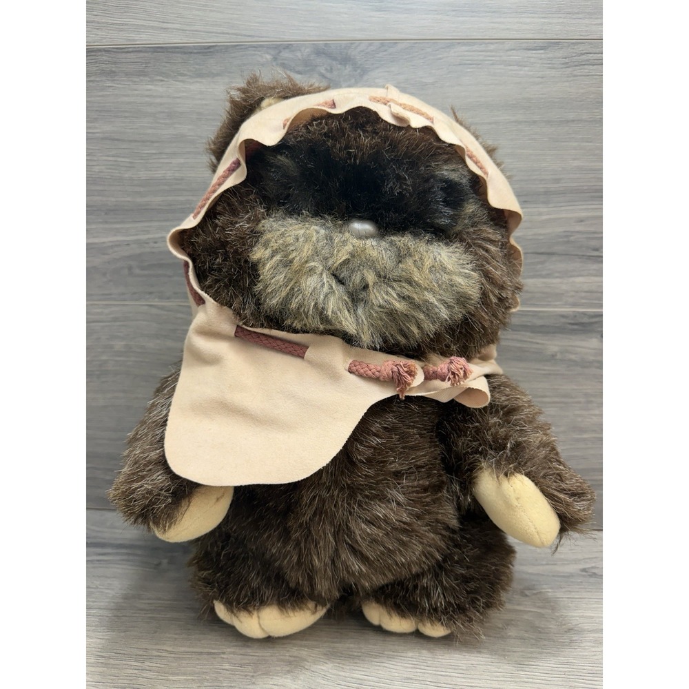 1984 Star Wars Kenner Paploo The Ewok Plush Doll Return of the Jedi Stuffed Cute